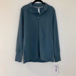 rbx blue-gray zip up jacket